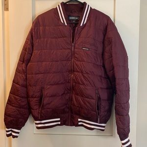 Like new! Faux members only puffer jacket